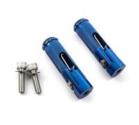 DIQXLGS Per Ducati Per Monster 696 796 1100 S2R S4R S4RS Motociclo Poggiapiedi Universale 8mm Pedane Posteriori(Blu)