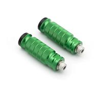 DIQXLGS Per Ducati Per Monster 696 796 1100 S2R S4R S4RS Motociclo Poggiapiedi Universale 8mm Pedane Posteriori(Verde)