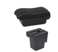DIQXLGS Per F&ord Per Focus 2 Per Focus 2 Mk2 2005 2006 2007 2008 2009 2010 2011 Auto Scatola Bracciolo Scatola Di Stoccaggio(B2 Black white 3 USB)