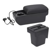 DIQXLGS Per F&ord Per Focus 2 Per Focus Mk2 Auto Bracciolo Accessori Dettagli Interni Pezzi Di Retrofitting Scatola Di Stoccaggio(A3 Ricarica rapida)