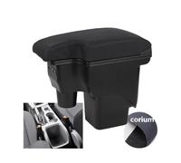 DIQXLGS Per F&ord Per Focus Mk2 Auto Bracciolo Console Centrale Scatola Di Stoccaggio Pelle Supporto Dettagli Interni(B2 genuine cowhide 3USB)