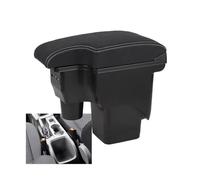 DIQXLGS Per F&ord Per Focus Mk2 Auto Bracciolo Console Centrale Scatola Di Stoccaggio Pelle Supporto Dettagli Interni(B3 genuine cowhide 3USB)