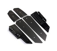 DIQXLGS Per Forza 125 350 300 250 Forza125 Forza250 Moto Poggiapiedi Pianale pedane Pedane pedali Piastra di riposo(NERO)