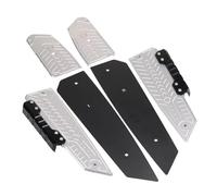 DIQXLGS Per Forza 125 350 300 250 Forza125 Forza250 Moto Poggiapiedi Pianale pedane Pedane pedali Piastra di riposo(Argento)