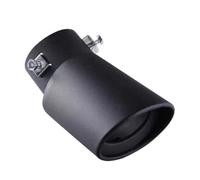 DIQXLGS Per Great Wall Per Haval Per DARGO Silenziatore Per Tubo Di Scarico Di Grande Diametro In Acciaio Inossidabile Decorazione Per(NERO)
