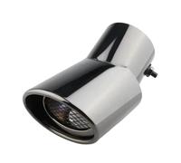 DIQXLGS Per Great Wall Per Haval Per DARGO Silenziatore Per Tubo Di Scarico Di Grande Diametro In Acciaio Inossidabile Decorazione Per(NERO)