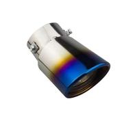 DIQXLGS Per Great Wall Per Haval Per DARGO Tubo Di Scarico Di Grande Diametro Silenziatore Coda Decorazione Tubo Di Scarico Tubi Di Scarico(Blu)