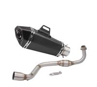DIQXLGS Per Grom M3 MSX 125 MSX125 2013 2014 2015 2016 2017 2018 2019 Terminale Di Scarico Per Moto Slip-on Contatto Centrale(Style i)