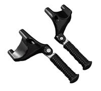 DIQXLGS Per Harley Per Sportster XL1200 883 2004-2013 Pedane Passeggero Posteriori Moto Poggiapiedi Pedane Piedi Pedale Staffa Montaggio(Footpegs and Bracket)