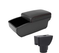 DIQXLGS Per HYUNDAI Per Getz Scatola Bracciolo Auto Parti Di Retrofit Scatola Di Archiviazione Centrale Accessori Auto(B1 Red Storage box)