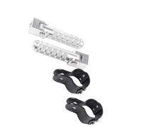 DIQXLGS Per K1600GT K1600GTL K1600 K 1600 GT GTL 1600GT 1600GTL Autostrada Poggiapiedi Pedali Poggiapiedi Pieghevoli Morsetto(Argento)