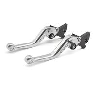 DIQXLGS Per Kawasaki ER-5 ER500 1999-2006 Per VERSYS Per Ninja 650 ER6F ER6N 2006-2008 Z750 2004-2006 Leva Frizione Freno(Argento,147mm)