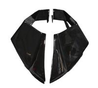 DIQXLGS Per KAWASAKI ZX10R ZX-10R ZX 10R 2011-2019 Kit Pezzi Fairing Moto Ala Fissa Winglet Ali Aerodinamiche Spoiler(Nero brillante)