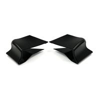 DIQXLGS Per Kawasaki ZX4R ZX4RR ZX25R ZX 4R 4RR 25R Carena Winglets Pinna Copertura Paratia Moto Deflettore Vento(NERO)