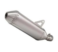 DIQXLGS Per KOVE 800X 800 X Per Adventure Rally Pro Terminale Di Scarico Modificato In Acciaio Inox Con DB Killer Interfaccia Da 60 Mm(Argento)