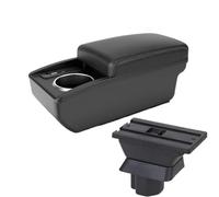 DIQXLGS Per Mazda 2 Bracciolo Per Demio Bracciolo Auto Scatola Di Immagazzinaggio Centrale Accessori(B3 white line 6 usb)