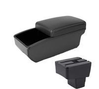 DIQXLGS Per Mazda CX-3 Portabraccioli Per Mazda 2 Versione Skyactiv Portabraccioli Auto Scatola Di Immagazzinaggio Retrofit(B3 white Storage box)