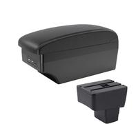 DIQXLGS Per Mazda CX-3 Retrofit Bracciolo Per Mazda 2 Versione Skyactiv Per Cx3 CX-3 2018-2020 Scatola Di Stivaggio Bracciolo Auto Con USB Ricarica(A2 Black line7 USB)