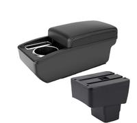 DIQXLGS Per Mazda CX-3 Scatola Bracciolo Per Mazda 2 Skyactiv Version Per Cx3 CX-3 Scatola Di Archiviazione Bracciolo Auto(Linea bianca A3 Nessuna USB)