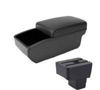 DIQXLGS Per Mazda CX-3 Scatola Bracciolo Per Mazda 2 Skyactiv Versione Per Cx3 CX-3 Scatola Di Archiviazione Bracciolo Auto(B2 Black Storage box)