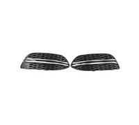 DIQXLGS Per Mercedes Per Benz W205 2015 2016 2017 2018 2 Pezzi Griglie Di Copertura Per Fendinebbia Paraurti Anteriore Lato Sinistro E Destro DIQXLGS(Cromo)