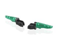 DIQXLGS Per MONSTER 821 Per Dark 937 Plus 696 795 796 797 Per HYPERMOTARD 950 SP Poggiapiedi Anteriori Poggiapiedi Pedali Supporto Piedi (Verde)