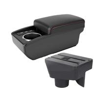 DIQXLGS Per Morris Per Garages MG3 Scatola Bracciolo Per MG MG3 Accessori Modifica Bracciolo Console Centrale Auto Con USB(B1 Red line 6 usb)