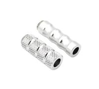 DIQXLGS Per MSX125 CBR600 F4I F2 F3 F4 CBR300RR CBR250R CBR954RR 6mm Moto Poggiapiedi Pedaliera Posteriore Pedale Cambio Puntali(Argento)