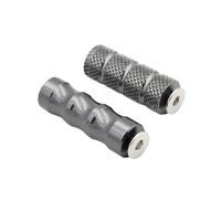 DIQXLGS Per MSX125 CBR600 F4I F2 F3 F4 CBR300RR CBR250R CBR954RR 6mm Moto Poggiapiedi Pedaliera Posteriore Pedale Cambio Puntali(GRIGIO)