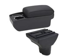 DIQXLGS Per N&issan Per Kicks 2016 2017 2018 2019 2020 -2024 Box Bracciolo Retrofit Interno Scatola Stoccaggio Auto Accessori Auto(C2 Linea nera NO USB)