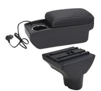 DIQXLGS Per N&issan Per Kicks 2016 2017 2018 2019 2020 -2024 Box Bracciolo Retrofit Interno Scatola Stoccaggio Auto Accessori Auto(A3 Ricarica rapida)