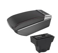 DIQXLGS Per Opel Per Astra J Auto Bracciolo 2012 2013 2014-2020 Scatola Di Archiviazione Pezzo Di Retrofit Accessorio Auto(B1 Black red NO USB)