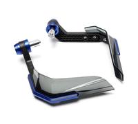 DIQXLGS Per PCX 125 150 160 ADV150 Paramani Universale Antivento Paramani Scudo Manubrio Parabrezza Equipaggiamento Protettivo Modificato(Blu)