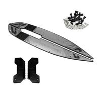 DIQXLGS Per PCX160 Pcx 125 160 2021 2022 2023 2024 Pedalina Modificata Protezione Bordo Antiscivolo Pedale Accessori Moto(Argenteo)
