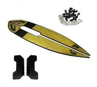 DIQXLGS Per PCX160 Pcx 125 160 2021 2022 2023 2024 Pedalina Modificata Protezione Bordo Antiscivolo Pedale Accessori Moto(Giallo)