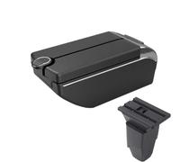 DIQXLGS Per PEUGEOT 206 Per 206 Cc Cabrio Bracciolo Auto Scatola Di Archiviazione Accessori Auto Interni(B2 Linea nera 7USB)