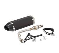 DIQXLGS Per Piaggio Per Vespa Per Sprint 125/150 Per Primavera 125/150 2017 2018 2019 2020 2021 2022 Marmitta Di Scarico Completa Per Moto Escape(Style E)