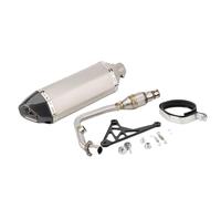 DIQXLGS Per Piaggio Per Vespa Per Sprint 125/150 Per Primavera 125/150 2017 2018 2019 2020 2021 2022 Marmitta Di Scarico Completa Per Moto Escape(Style C)