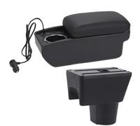 DIQXLGS Per R&enault Per Duster Box Bracciolo 2012 2013 2014 2015 2016 2017 2018 Retrofit Interni Scatola Di Archiviazione Accessori Auto(A2 Ricarica rapida)