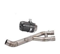 DIQXLGS Per R1 R1M R10 MT10 2015 2016 2017 2018 2019-2025 Terminale Di Scarico In Acciaio Inox Per Moto Sezione Posteriore Da 60 Mm(Style F)