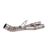 DIQXLGS Per R1 R1M R10 MT10 2015 2016 2017 2018 2019-2025 Terminale Di Scarico In Acciaio Inox Per Moto Sezione Posteriore Da 60 Mm(Stile A)