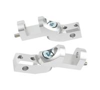 DIQXLGS Per R1150RT R1150 R 1150 RT 1150RT 2001-2005 Accessori Moto Poggiapiedi Passeggero Pedale Piedi Kit di Abbassamento(Argento)