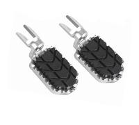DIQXLGS Per R1200GS 2004-2012 Per R1100GS Per R1150GS Per F800GS Per F700GS Per F650GS Poggiapiedi Motocicletta Poggiapiedi Regolabili(Argento con coperchio)