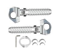 DIQXLGS Per R1200GS R1250GS R1300GS F900 F850 F750 G310 GS R S1000 M1000RR Pedane Pieghevoli Per Pedali Moto Universali(Argento)