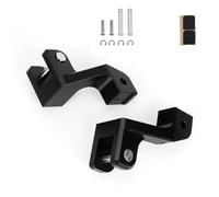 DIQXLGS Per R1300GS R 1300 GS ADV Kit Pedane Posteriori Abbassato 45MM Moto Passeggero Inferiori Accessori(NERO)