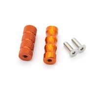 DIQXLGS Per S1000R S1000RR HP4 Alluminio CNC Moto Piccoli Poggiapedi Pedane Pedana Pedali Accessori Set(Arancia)