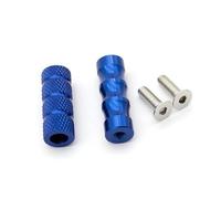 DIQXLGS Per S1000R S1000RR HP4 Alluminio CNC Moto Piccoli Poggiapedi Pedane Pedana Pedali Accessori Set(Blu)