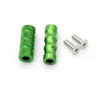 DIQXLGS Per S1000R S1000RR HP4 Alluminio CNC Moto Piccoli Poggiapedi Pedane Pedana Pedali Accessori Set(Verde)