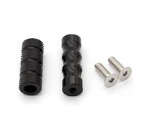 DIQXLGS Per S1000R S1000RR HP4 Alluminio CNC Moto Piccoli Poggiapedi Pedane Pedana Pedali Accessori Set(NERO)