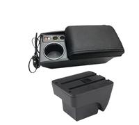 DIQXLGS Per SEAT Per ARONA Bracciolo Doppio Strato Vanetto Centrale Portabicchieri Retrofit Accessori Auto Interni(A3 Ricarica rapida)